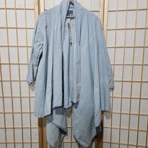 Lucky Brand Knotted & Draped Top